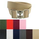 日本製 約30mm ゴムベルト サッシュベルト ダンスベルト 無地 ニッケル