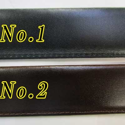 画像4: 日本製 紳士 ビジネスベルト 30mm 袋無双 両面牛革 スペインレザー