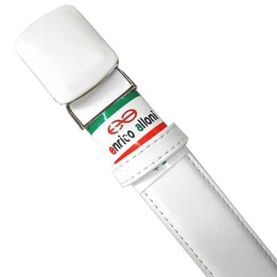 画像5: 紳士　ビジネスベルト　30mm　FIT　フェザー　白