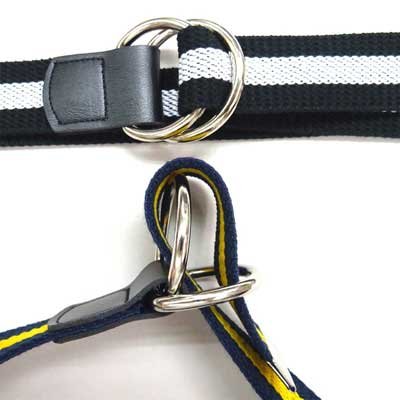 画像4: 日本製　30mm　Wリングベルト　1本ライン