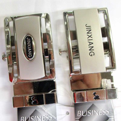 画像3: 紳士　ビジネスベルト　33mm　合皮　JINXIANG　オートロック　箱売り（黒のみ）