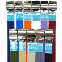 日本製　約32mm帯　ナイロン　作業用ベルト　GI　ローラーバックル