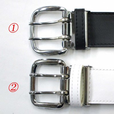 画像5: 日本製　40mm　作業用ベルト　合皮　2P　先穴ハトメ　超ロング