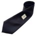 画像2: 日本製　礼装　黒ネクタイ　正絹（シルク）　無地　撥水加工　2055-001 (2)