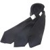 画像2: 日本製　礼装　黒ネクタイ　正絹（シルク）　柄入　撥水加工　廃番　2055-191 (2)