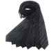 画像2: 日本製　礼装　黒ネクタイ　正絹　シルク100%　柄入り　夏用　フレスコ　2055-292 (2)