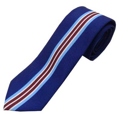 画像5: 日本製　ネクタイ　ユニセックス　ポリエステル　ハンドプリント　縦ストライプ