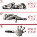 画像4: 日本製　タイピン　タイ止め　真鍮　モチーフ　手足 (4)