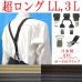 画像1: 【受注生産品】返品不可 超ロング 大きめ 日本製 25ｍｍ Y型 サスペンダー 背革 BWC（ガード付） アローライン (1)