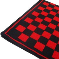 日本製　バンダナ　コットン　綿　ブロックチェック