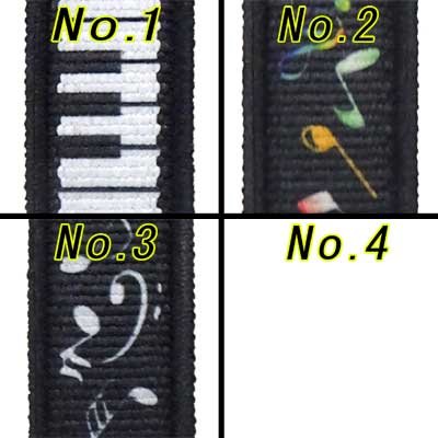 画像3: 日本製　裄吊り　シャツガーター　袖丈調整　ゴム　CR　ハンドプリント　音楽