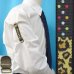 画像1: 日本製　裄吊り　シャツガーター　袖丈調整　ゴム　AG　ハンドプリント　水玉　ヒョウ (1)