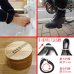 画像7: 日本製　アームバンド　腕輪　袖丈調整　ゴム　ハンドプリント　水玉　ヒョウ