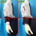 画像5: 日本製　裄吊り　シャツガーター　袖丈調整　ゴム　AG　ハンドプリント　ペイズリー (5)