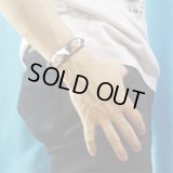 日本製　本革　リストバンド　ブレスレット　1連スタッズ　No.503