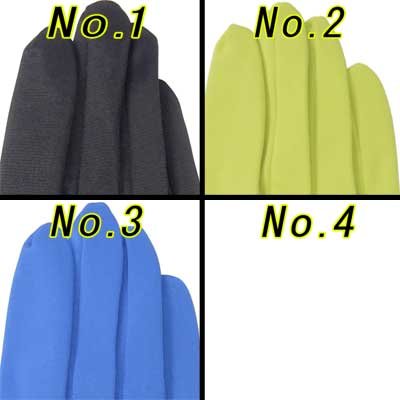 画像5: 日本製　婦人　ナイロン手袋　中長　無地　Lサイズ