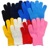 日本製　ニット手袋　のびのび手袋　無地