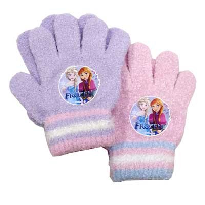 画像1: 日本製　子供用　手袋　五指　ディズニー　アナと雪の女王　FZ41950