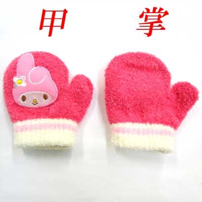 画像2: 日本製　子供用　手袋　ミトン　サンリオ　マイメロディ　笛入り　MM412377