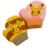 日本製　子供用　手袋　ミトン　ポケットモンスター　ピカチュウ　PM41772