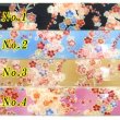 画像5: 日本製　約34mm帯　GI　ガチャベルト　透明　クリアー　花柄 (5)