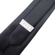 画像4: 日本製　礼装　黒ネクタイ　正絹（シルク）　無地　撥水加工　ネックステッチ　2055-002 (4)
