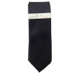 画像6: 日本製　礼装　黒ネクタイ　正絹（シルク）　無地　撥水加工　ネックステッチ　2055-002 (6)