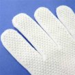 画像4: 紳士用白手袋　作業用　綿　カーグリップ滑り止め付き　ROUTE66　No.661 (4)